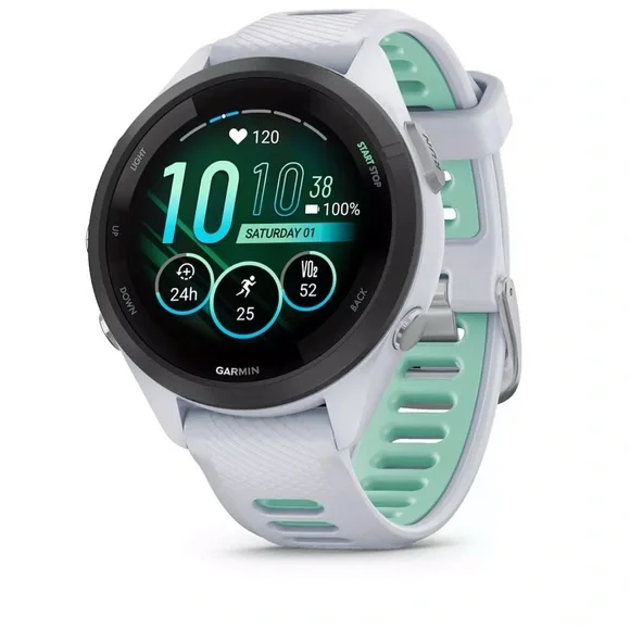 Garmin Smartwatch - White and Mint - Picture 7 of 8